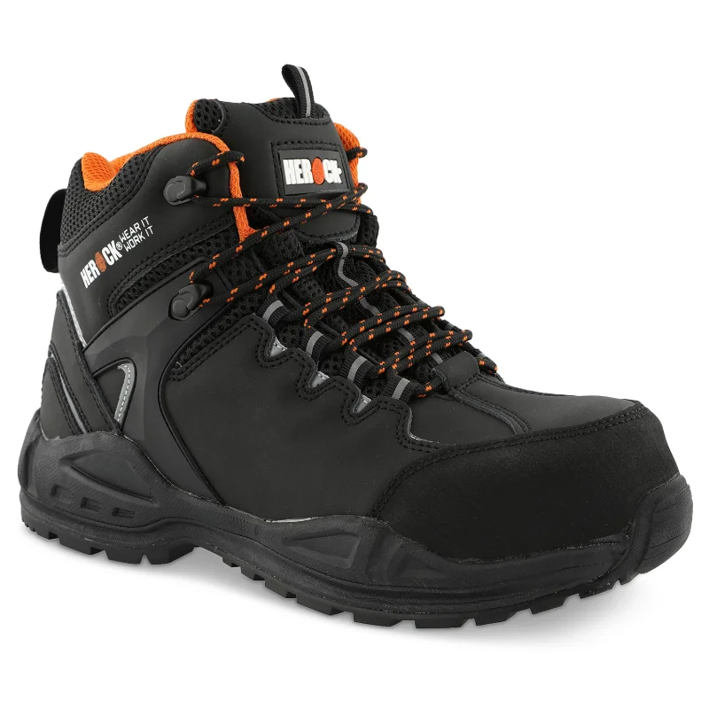 Herock Gigantes S3 hoog in zwart