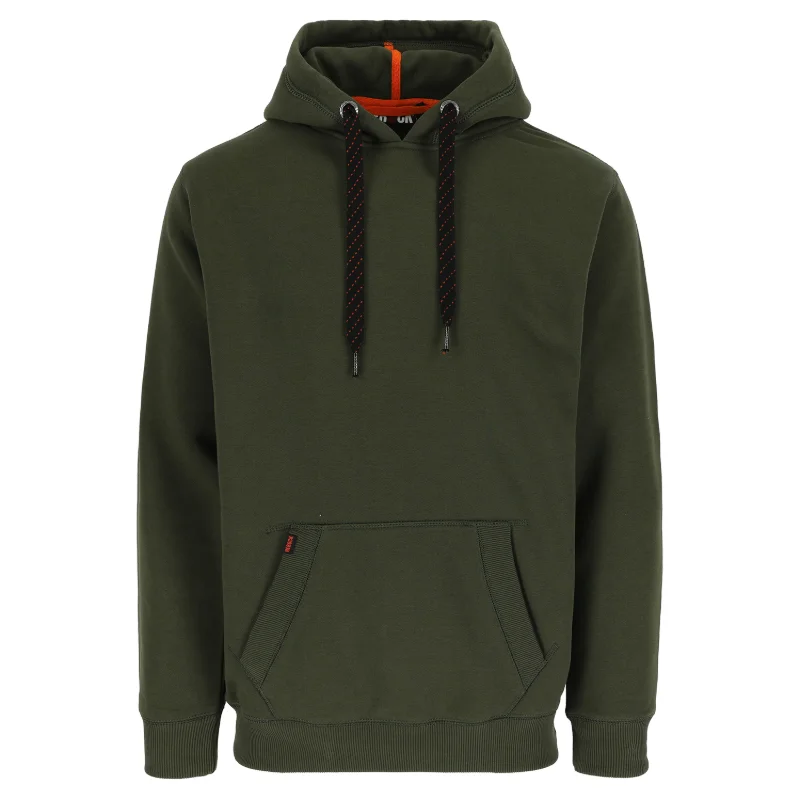 Herock Hesus hoodie in donker kaki