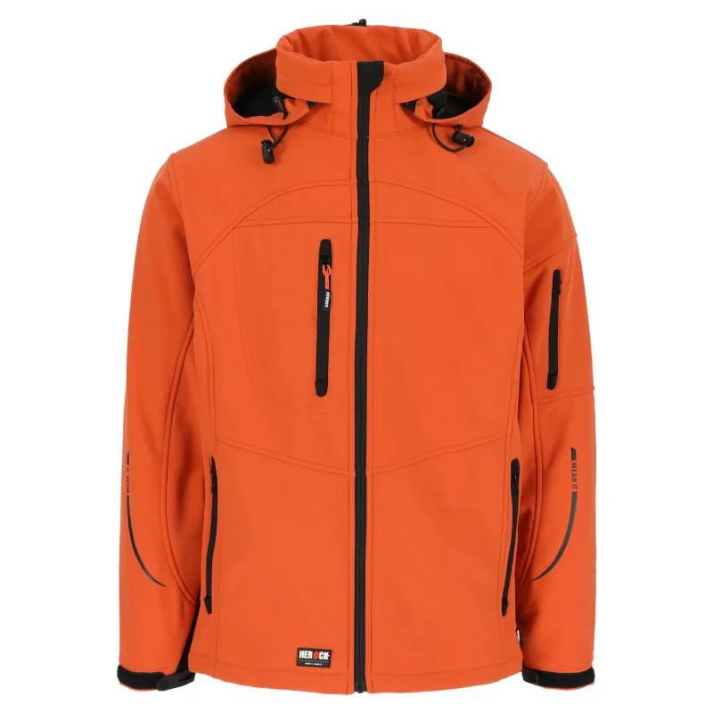 Herock Poseidon softshell jas in oranje