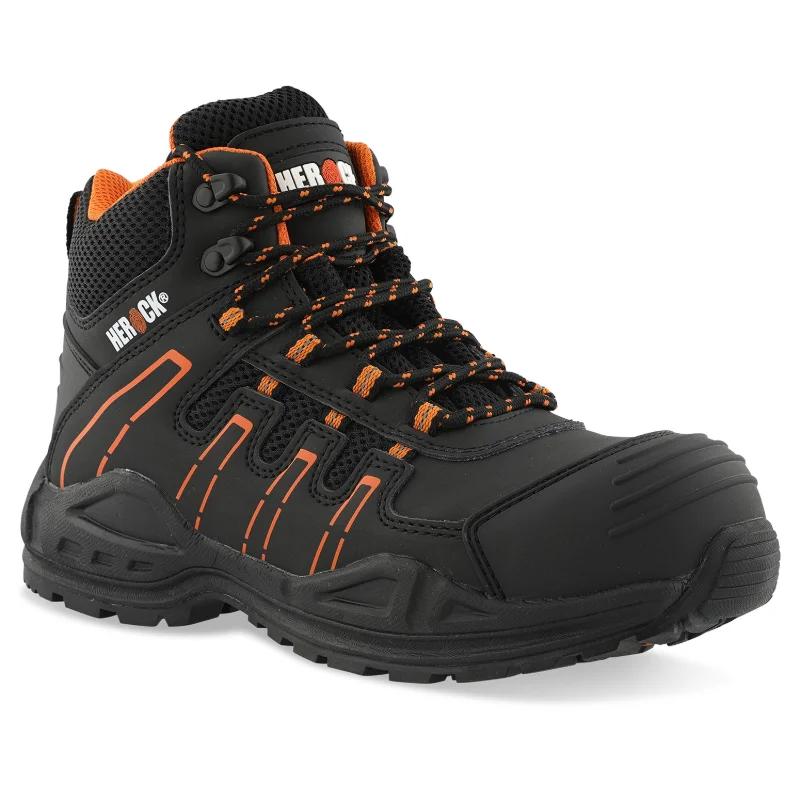 Herock Thallo S3 hoog in zwart
