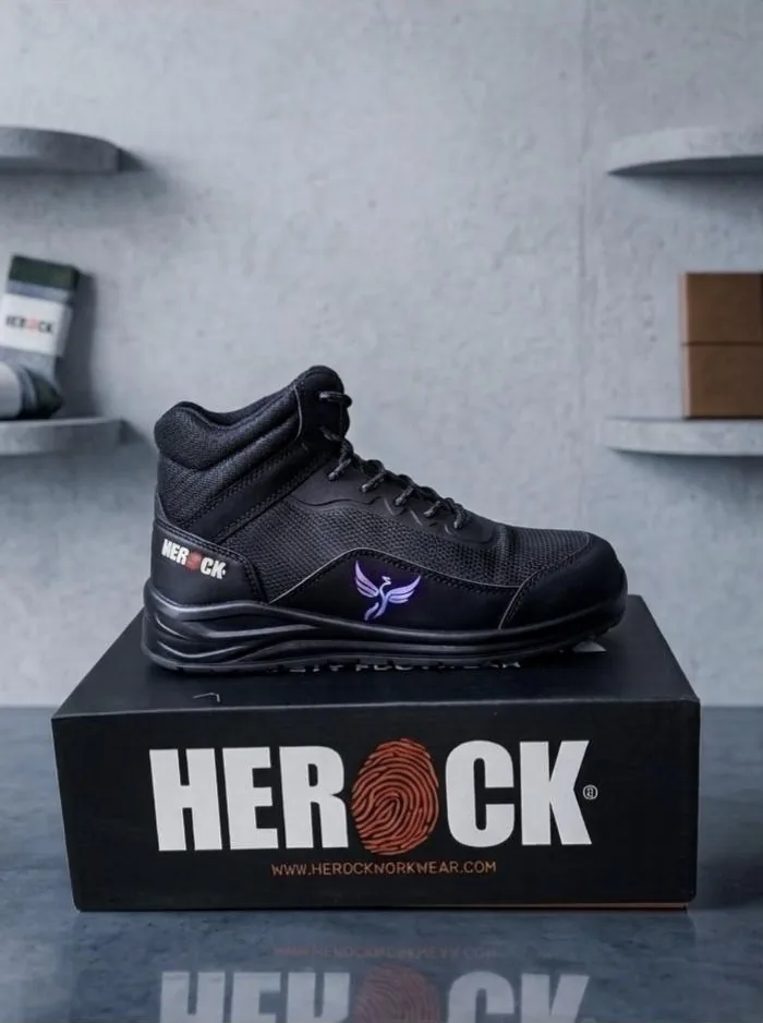 Herock werkschoen met logo, op de originele doos
