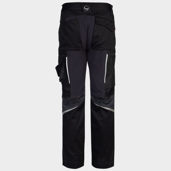 Revolt stretch zwart/grijs werkbroek
